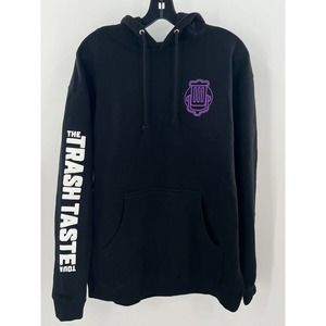 Black Hoodie MED Trash Taste Podcast Limited Edition America 2022 Tour NEW